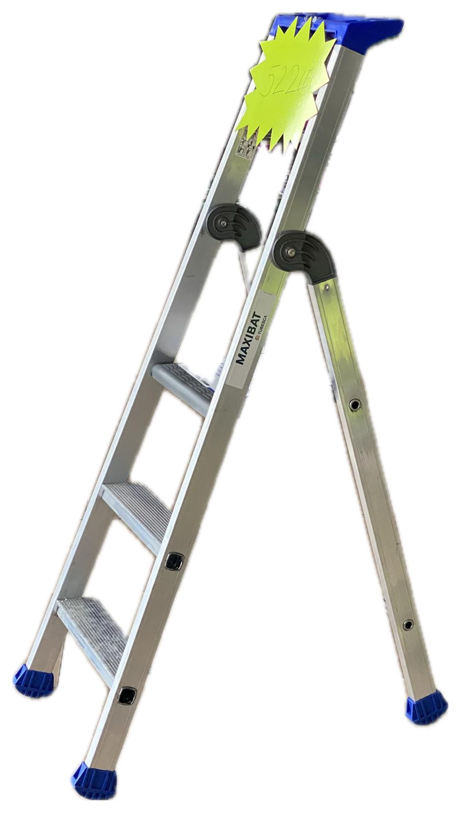 Scara 3-7 trepte aluminiu TUBESCA