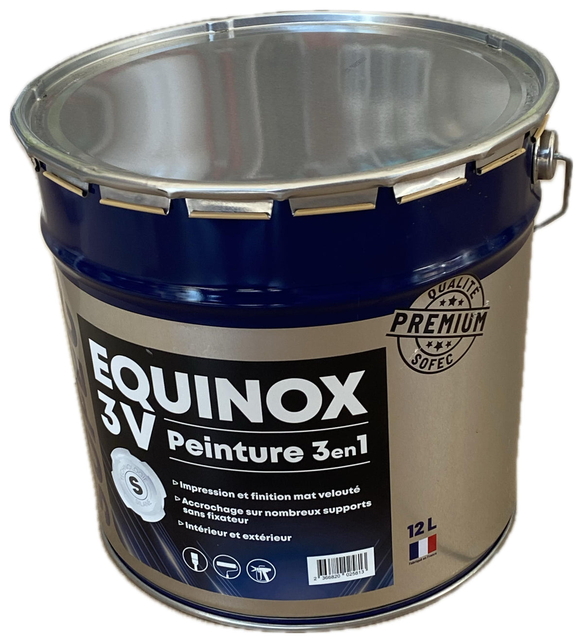 Vopsea EQUINOX 3in1 12L Alb
