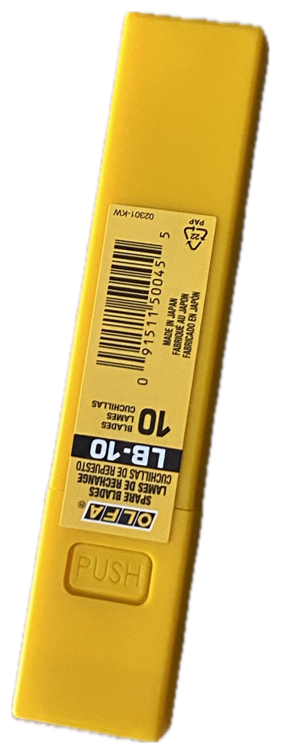 Lame Olfa LB-10 18 mm (set 10)