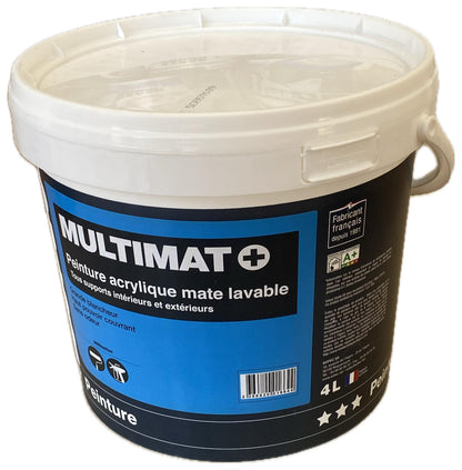 Vopsea lavabilă mată MULTIMAT PLUS 15L