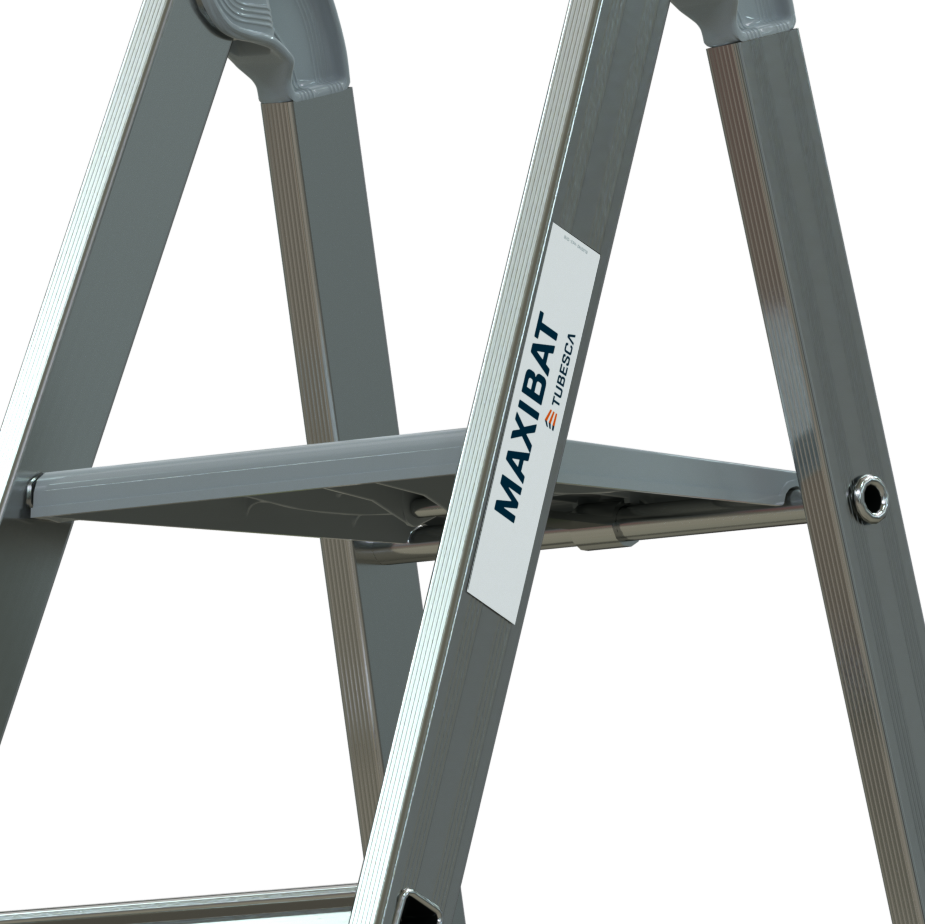 Scara 3-7 trepte aluminiu TUBESCA