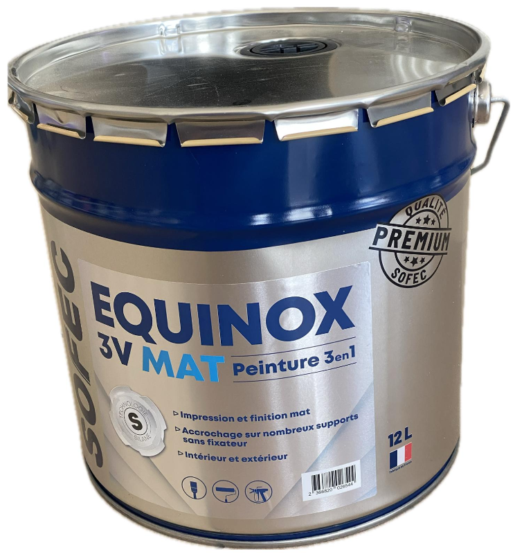 Vopsea EQUINOX Mat 12L Alb