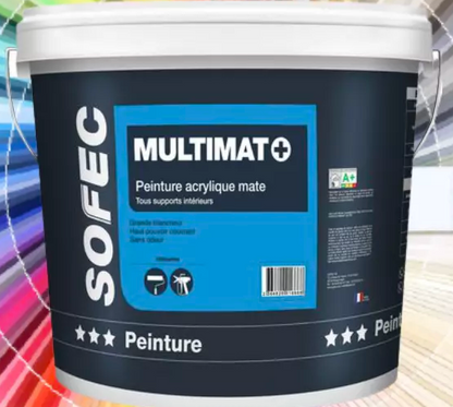 Vopsea lavabilă mată MULTIMAT PLUS 15L