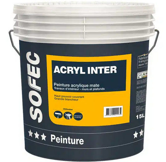 Vopsea acrilică pentru interior ACRYL INTER 15L