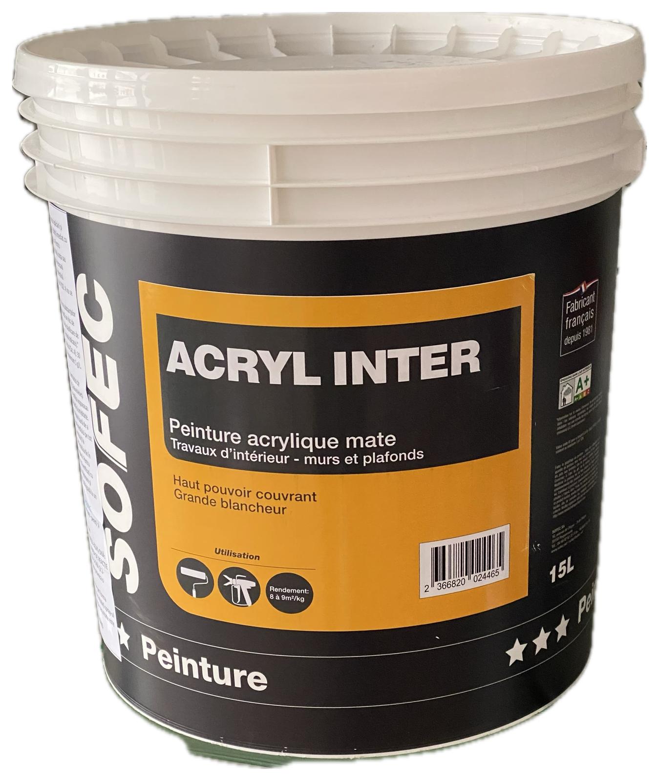 Vopsea acrilică pentru interior ACRYL INTER 15L
