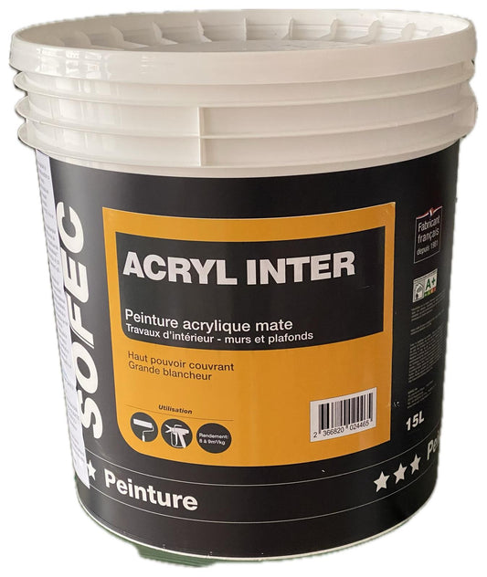 Vopsea acrilică pentru interior ACRYL INTER 15L