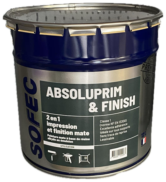 Amorsă ABSOLUPRIM & FINISH 12L Alb
