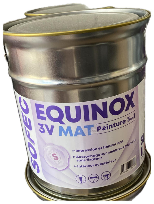 Vopsea EQUINOX Mat 3L Alb