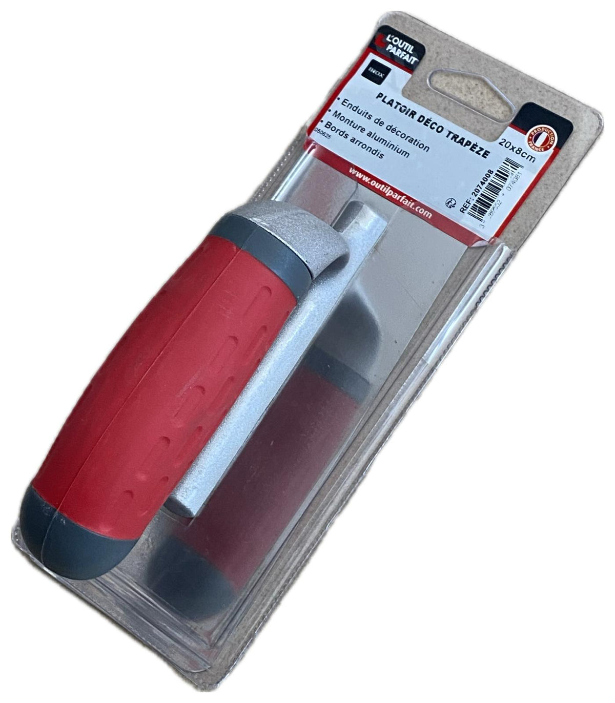 Gletieră decorativă inox Soft 20x8