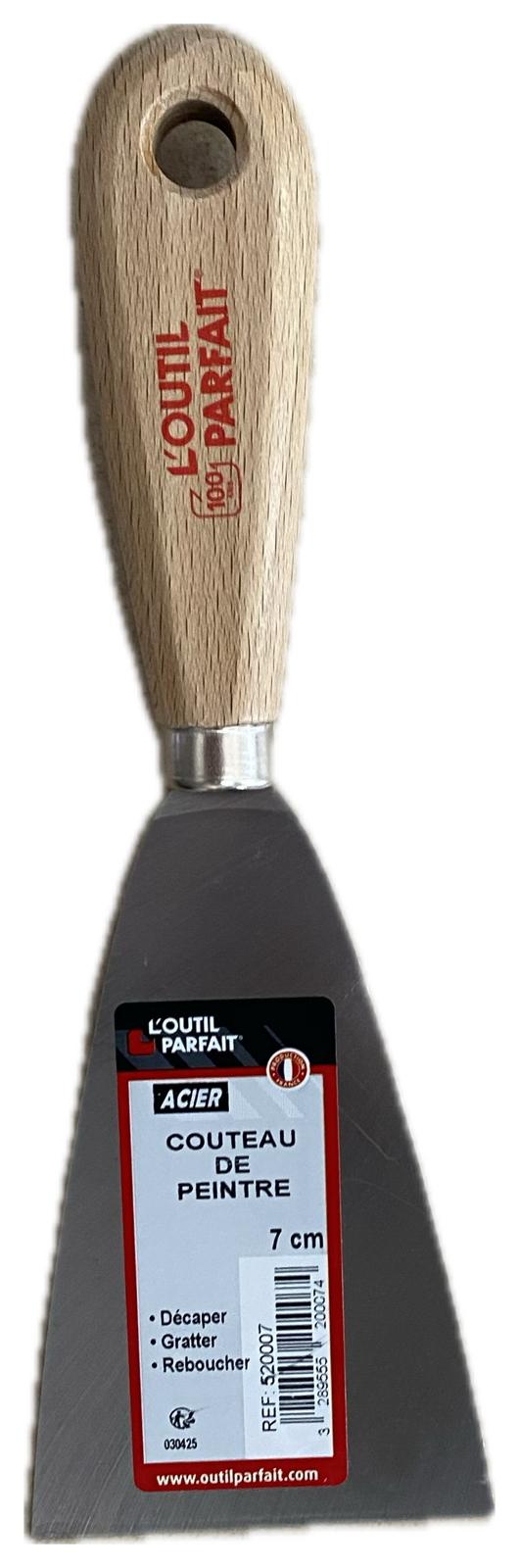 Spaclu / cutit cu maner de lemn 9 cm