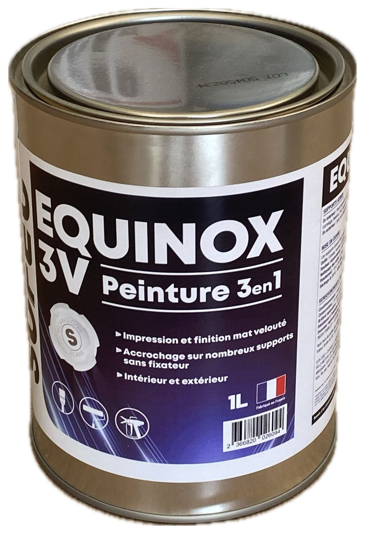 Vopsea EQUINOX 3in1 12L Alb