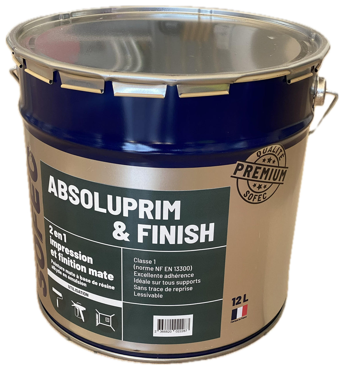 Amorsă ABSOLUPRIM & FINISH 12L Alb